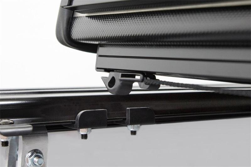 LOMAX FOLDING HARD COVER Tonneau Cover for 20-ON Chevy/GMC 2500/3500 6' 8" Box w/o Bedside Storage Box (Black) - Accessories from Black Patch Performance
