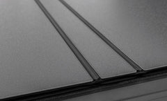 LOMAX FOLDING HARD COVER Tonneau Cover for 20-ON Chevy/GMC 2500/3500 6' 8" Box w/o Bedside Storage Box (Black) - Accessories from Black Patch Performance