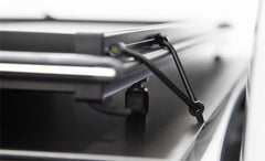 LOMAX FOLDING HARD COVER Tonneau Cover for 20-ON Chevy/GMC 2500/3500 6' 8" Box w/o Bedside Storage Box (Black) - Accessories from Black Patch Performance