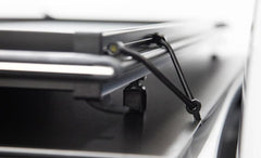LOMAX FOLDING HARD COVER Tonneau Cover for 20-ON Chevy/GMC 2500/3500 6' 8" Box w/o Bedside Storage Box (Black) - Accessories from Black Patch Performance