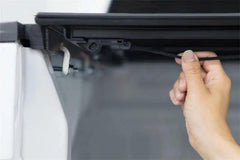 LOMAX PROFESSIONAL SERIES Tonneau Cover for 02-18 Dodge/Ram 1500, 19-ON Classic & 03-18 2500/3500 6' 4" Box (Blk Diamond) - Accessories from Black Patch Performance