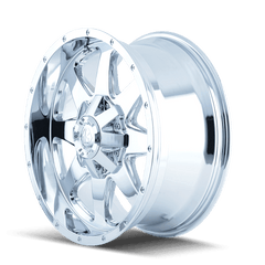 18x9 MAYHEM TANK 8x6.5 8x170 Offset ( - 12) Center Bore (130.8) Style #8040 | 8040 - 8976C - Black Patch Performance - MAYH80408976C