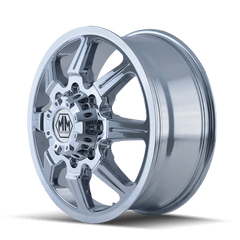20x8.25 MAYHEM MONSTIR 8x200 Offset (127) Center Bore (142) Style #8101 | 8101 - 2877CF - Black Patch Performance - MAYH81012877CF