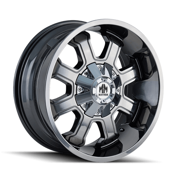 20x9 MAYHEM FIERCE 8x6.5 8x170 Offset (0) Center Bore (130.8) Style #8 ...