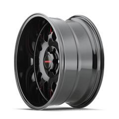20x10 MAYHEM TRIPWIRE 8x170 Offset ( - 19) Center Bore (130.8) Style #8110 | 8110 - 2170BTR - Black Patch Performance - MAYH81102170BTR