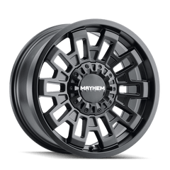 20x10 MAYHEM CORTEX 6x135 6x5.5 Offset ( - 19) Center Bore (106) Style #8113 | 8113 - 2137MB - Black Patch Performance - MAYH81132137MB