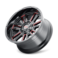20x9 MAYHEM APOLLO 6x135 6x5.5 Offset (0) Center Bore (106) Style #8115 | 8115 - 2937BTR - Black Patch Performance - MAYH81152937BTR