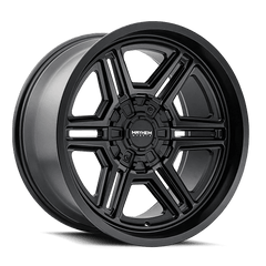 20x9 MAYHEM HERMOSA 5x5 5x5.5 Offset (18) Center Bore (87) Style #8117 | 8117 - 2952MB - Black Patch Performance - MAYH81172952MB