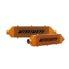 Mishimoto MMINT-UZG Mishimoto Universal Intercooler Z-Line, Gold - Belts and Cooling from Black Patch Performance