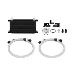 Mishimoto MMOC-WRA-07BK Jeep Wrangler JK Oil Cooler Kit, 2007-2011 - Belts and Cooling from Black Patch Performance