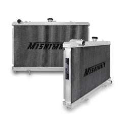 Mishimoto MMRAD-S13-89SRX Nissan 240SX SR20 X-Line Performance Aluminum Radiator, 1989-1994 - Belts and Cooling from Black Patch Performance