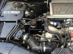 Mishimoto MMRT-WRX-01E Subaru WRX 2002-2007 / STI 2004-2016 Aluminum Coolant Expansion Tank - Belts and Cooling from Black Patch Performance