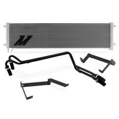 Mishimoto MMTC-F2D-11SL Transmission Cooler, fits Ford 6.7L Powerstroke, 2011-2016 - Belts and Cooling from Black Patch Performance