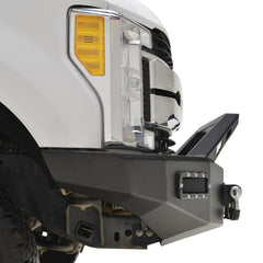 Paramount Automotive 57-0138 F-250/F-350/F-450 LED Front Winch Bumper - Body from Black Patch Performance