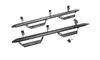 Predator Pro - Full Length (2 Steps per Side) - 2021-2022 Ford Bronco 4-Dr - Textured Black - Body from Black Patch Performance