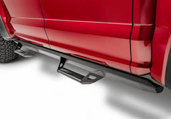 Predator Pro - Full Length (2 Steps per Side) - 2021-2022 Ford Bronco 4-Dr - Textured Black - Body from Black Patch Performance