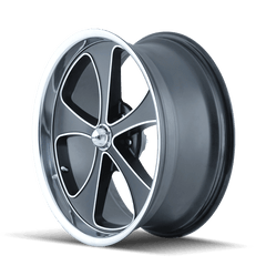 18x9.5 RIDLER 645 5x5.5 Offset (0) Center Bore (108) Style #645 | 645 - 8985MBP - Black Patch Performance - RIDL6458985MBP