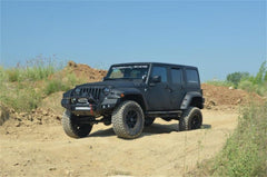 07 - 17 Jeep Wrangler Bumper - Front - Black Patch Performance - ROAD512R4B