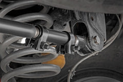 Rough Country Adjustable Forged Track Bar - 10651 - Black Patch Performance - ROUG10651