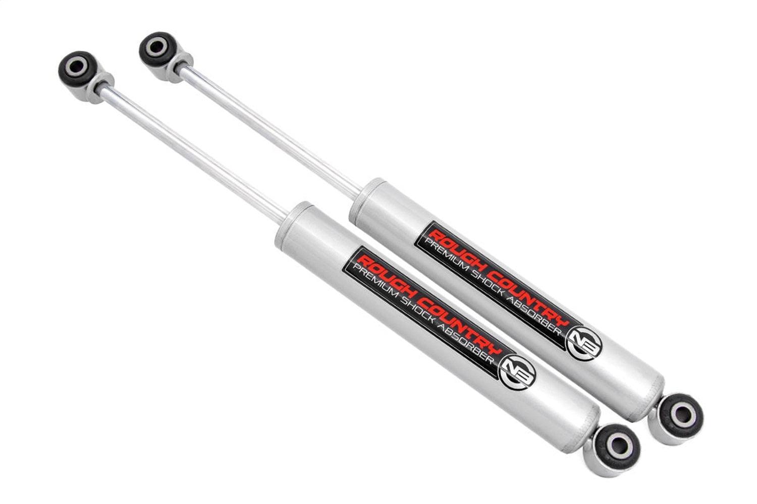 Rough Country N3 Shocks - 23220_A - Black Patch Performance - ROUG23220_A