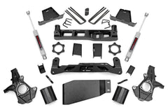 Rough Country 7.5 in Suspension Lift Kit - 26430 - Black Patch Performance - ROUG26430