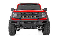 Rough Country LED Light Bar Mount - 51136 - Black Patch Performance - ROUG51136
