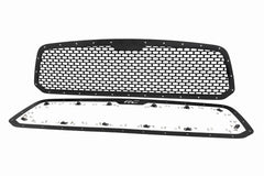 Rough Country Laser - Cut Mesh Replacement Grille - 70197 - Black Patch Performance - ROUG70197
