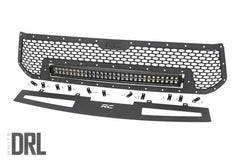 Rough Country Mesh Grille - 70225 - Black Patch Performance - ROUG70225