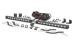 Rough Country LED Grille Kit - 70808 - Black Patch Performance - ROUG70808