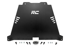 Rough Country Catalytic Converter Shield - 75008 - Black Patch Performance - ROUG75008