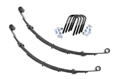 Rough Country 3 in Leaf Spring - 8004KIT - Black Patch Performance - ROUG8004KIT