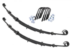 Rough Country 2.5 in Leaf Spring - 8007KIT - Black Patch Performance - ROUG8007KIT