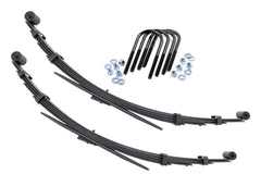 Rough Country 3 in Leaf Spring - 8023KIT - Black Patch Performance - ROUG8023KIT