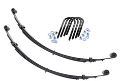 Rough Country 3 in Leaf Spring - 8032KIT - Black Patch Performance - ROUG8032KIT