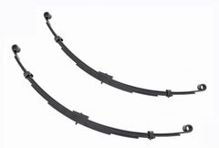 Rough Country 4 in Leaf Spring - 8046KIT - Black Patch Performance - ROUG8046KIT