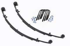 Rough Country 4 in Leaf Spring - 8057KIT - Black Patch Performance - ROUG8057KIT