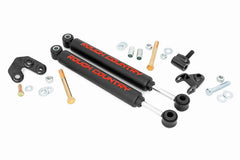Rough Country Dual Steering Stabilizer Kit - 87308 - Black Patch Performance - ROUG87308