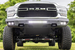 Rough Country N3 Dual Steering Stabilizer - 8749430 - Black Patch Performance - ROUG8749430