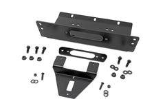 Rough Country Winch Mount System - 93164 - Black Patch Performance - ROUG93164