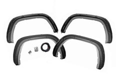 Rough Country Fender Flares - A - T02224 - 6X3 - Black Patch Performance - ROUGAT022246X3