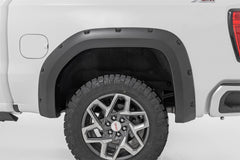 Rough Country Pocket Fender Flares - F - C11950A - GLT - Black Patch Performance - ROUGFC11950AGLT