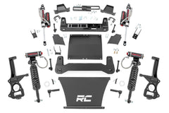 Rough Country 4 in Suspension Lift Kit w/Shocks - 27550 - SUSPENSION LIFT KIT from Black Patch Performance