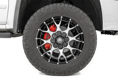Rough Country Brake Caliper Covers - 71149 - Disc Brake Caliper Cover from Black Patch Performance