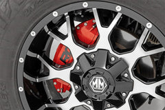 Rough Country Brake Caliper Covers - 71149 - Disc Brake Caliper Cover from Black Patch Performance