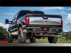 Rough Country Heavy Duty Rear LED Bumper - 10784 - BUMPER from Black Patch Performance
