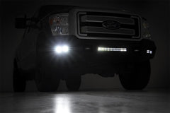 Rough Country LED Front Bumper - 10783 - BUMPER from Black Patch Performance