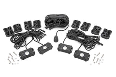 Rough Country LED Rock Light Kit - 70980 - Exterior Multi-Purpose LED from Black Patch Performance