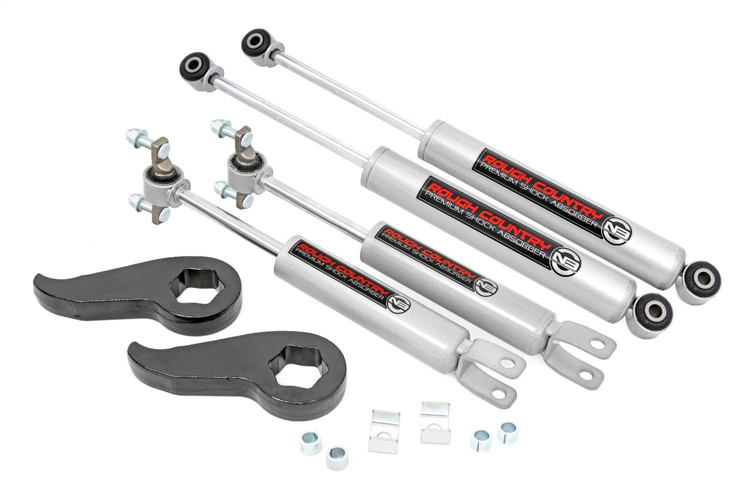 Rough Country N3 Shocks - 959331 - Suspension Shock Absorber from Black Patch Performance