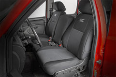 Rough Country Neoprene Seat Covers - 91033 - SEAT COVER from Black Patch Performance
