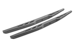 Rough Country Rock Sliders - 90801 - ROCKER PANEL GUARD from Black Patch Performance